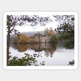 Loch an Eilein nr. Aviemore, Scotland Sticker